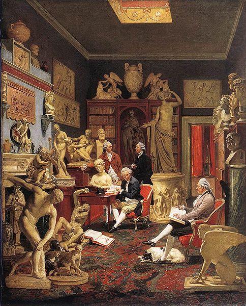 Charles Towneley in his Sculpture Gallery, Johann Zoffany